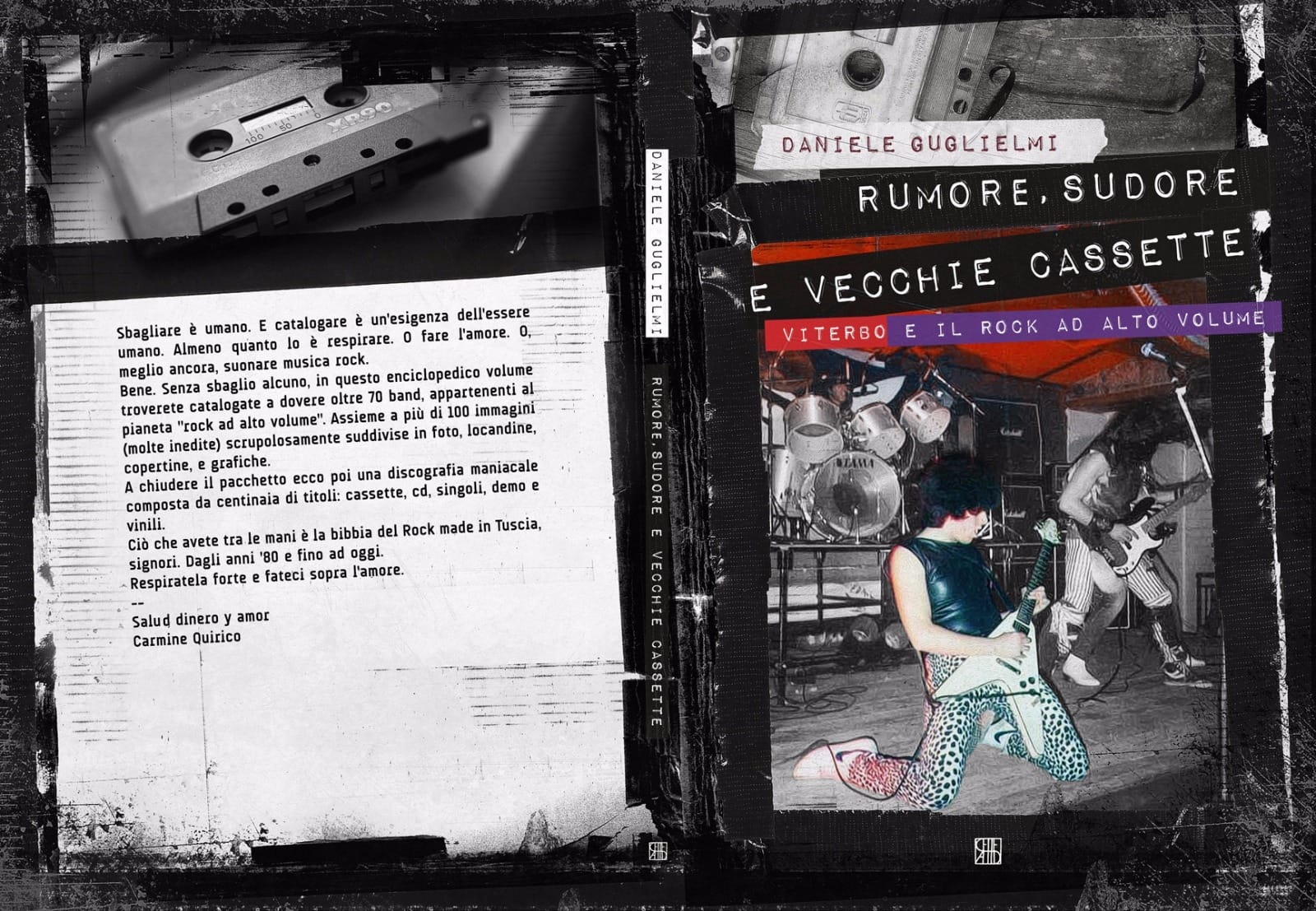 Rumore, sudore e vecchie cassette. Viterbo e il rock ad alto volume Book Cover