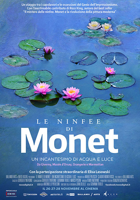 Le ninfee di Monet. Un incantesimo di acqua e luce Book Cover